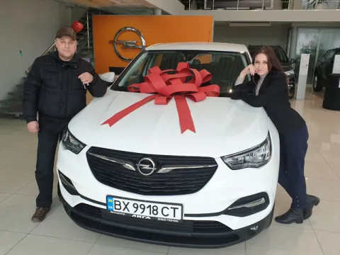 Щасливий клієнт Opel ЛІГА