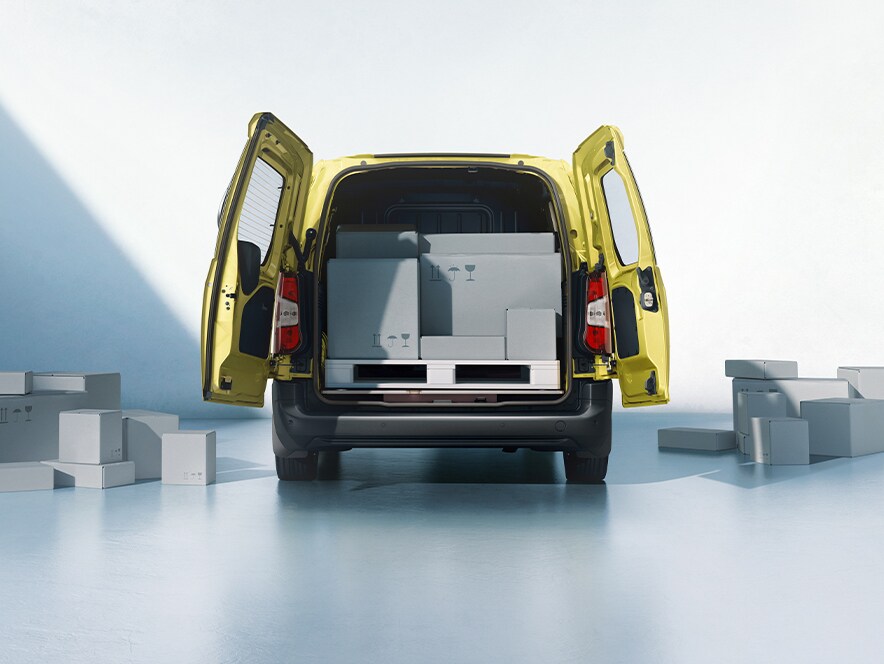 Opel Combo Cargo — вантажний простір