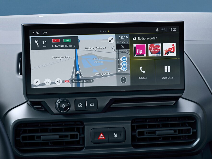 Opel Combo — навігація та мультимедіа