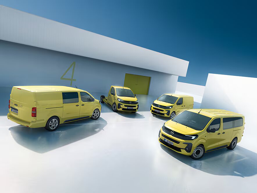 Opel Vivaro — типи кузова